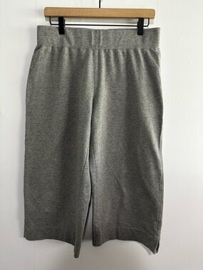 Nottibianche Lounge Grey Cropped Pants Size Medium